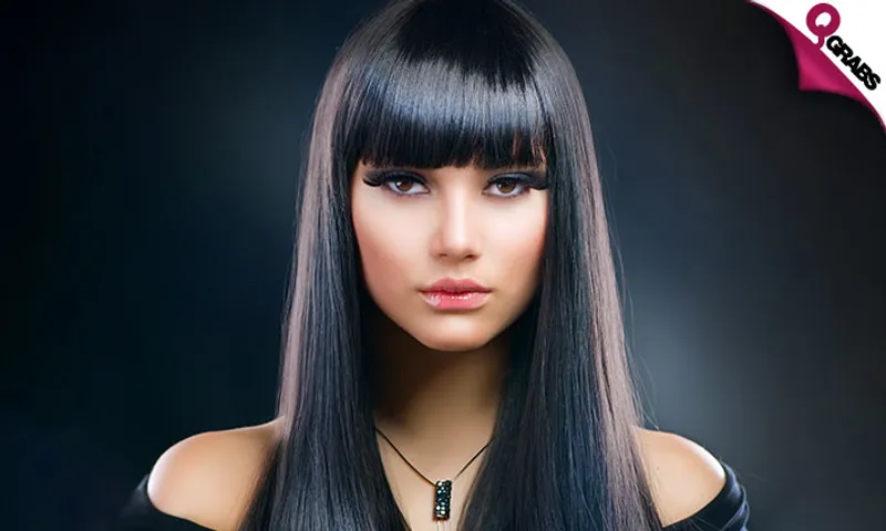 Keratin Protein Hair Straightening Treatment!